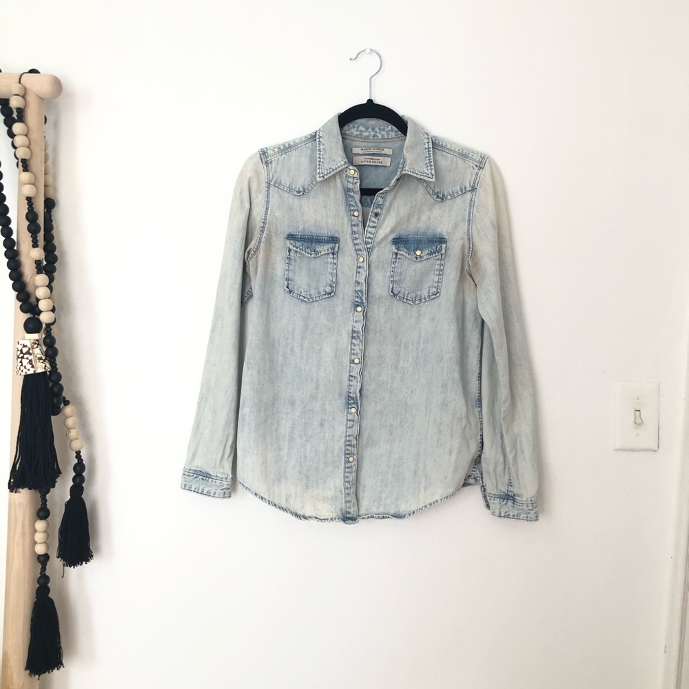 Scotch and soda denim shirt